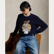 Navy Wool Sweater Pullover - Stilshoppen