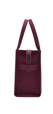 Dark Plum The Large Tote - Stilshoppen