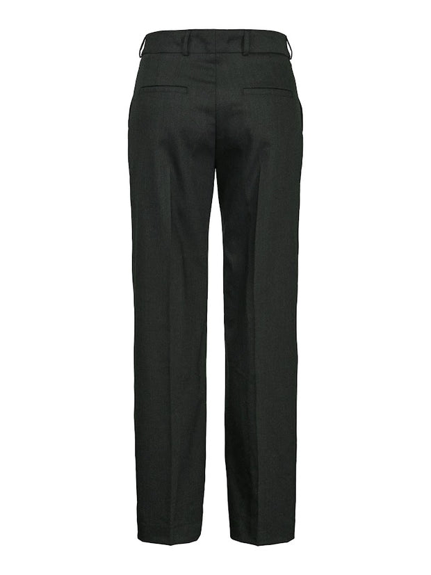 Mørkegrønn Shape Trouser - Stilshoppen