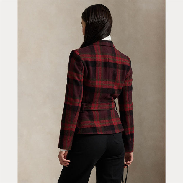 Red Multi Sport Blazer Coat