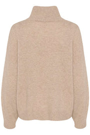 Beige CasiaGZ high neck pullover - Stilshoppen