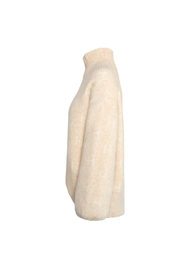 Lys Beige Fam Short Sweater