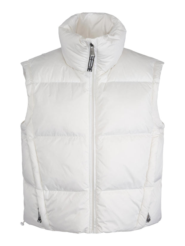 Creme Down Vest - Stilshoppen