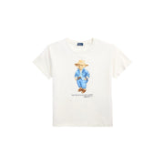 Hvit Polo Bear Jersey Tee - Stilshoppen