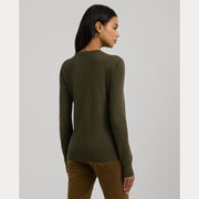 Oliven Cotton Blend Sweater - Stilshoppen