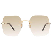 Gold Jennifer Tinted Readers - Stilshoppen