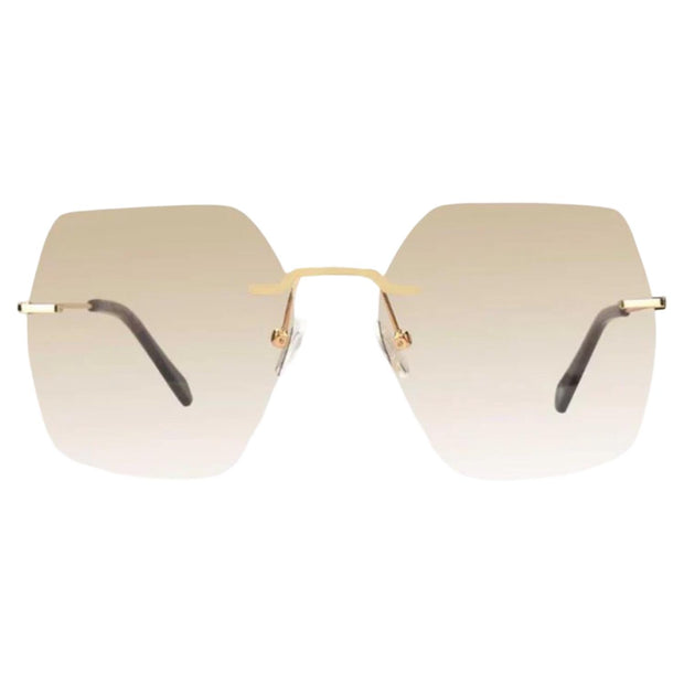 Gold Jennifer Tinted Readers - Stilshoppen