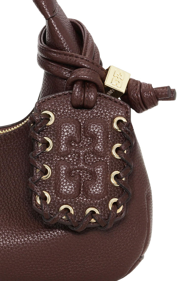 Brun Hobo Mini Grained - Stilshoppen