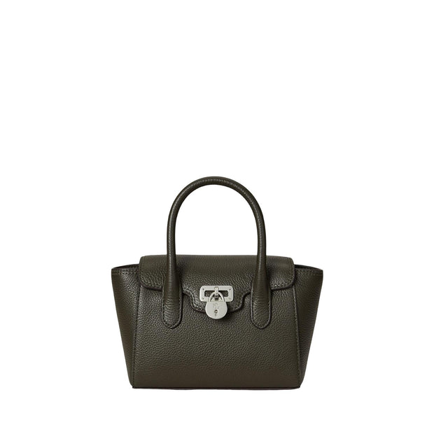 Dark Olive  Small Tanner Satchel