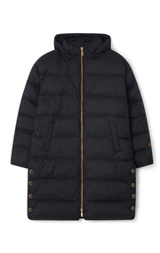 Sort Farida Down Coat - Stilshoppen