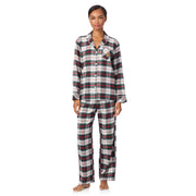 Lrl L/s Notch Collar Long Pant Pj Set