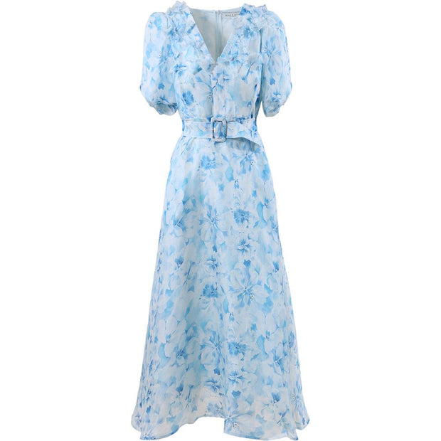 Nellie Silk/Linen Dress - Stilshoppen