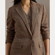Brun Wilona Blazer - Stilshoppen