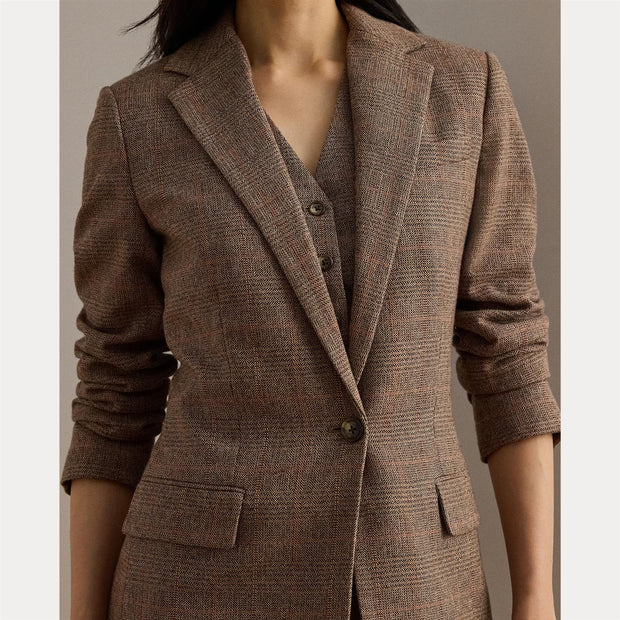 Brun Wilona Blazer - Stilshoppen