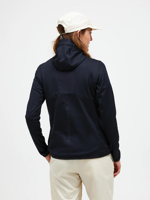 W Utility Light Zip Hood - Stilshoppen