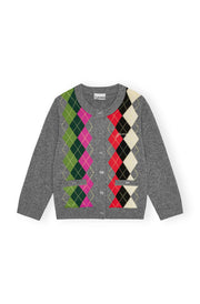 Cashmere Wool Mix Cardigan