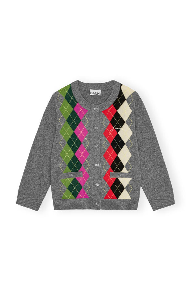 Cashmere Wool Mix Cardigan