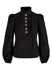 Black Sally Blouse