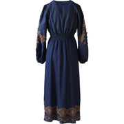 Mørkeblå Paulina Dress