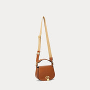 Cognac  Medium Tanner Crossbody Bag - Stilshoppen