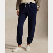 Navy Fleece Athletic Pant