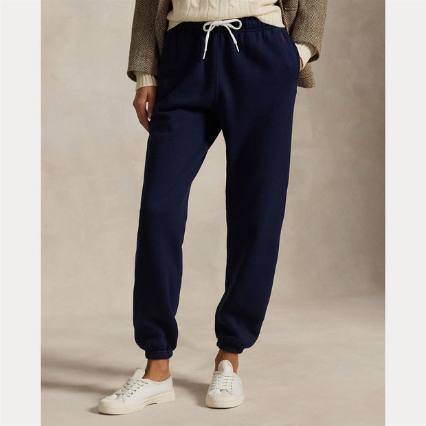 Navy Fleece Athletic Pant