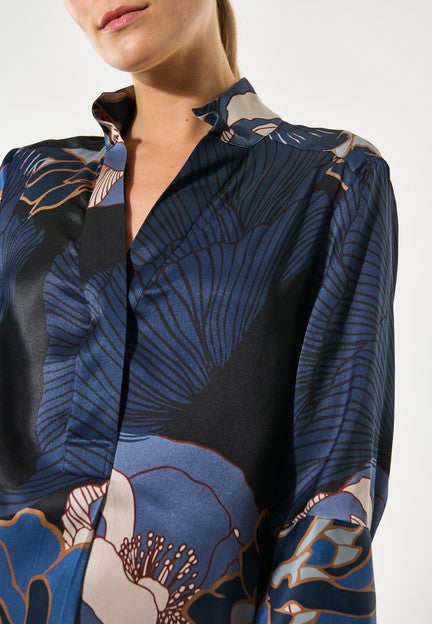 Blå KamillesDEA shirt dress - Stilshoppen