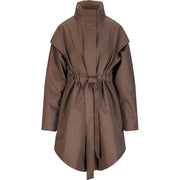 Brun Monsun Coat - Stilshoppen