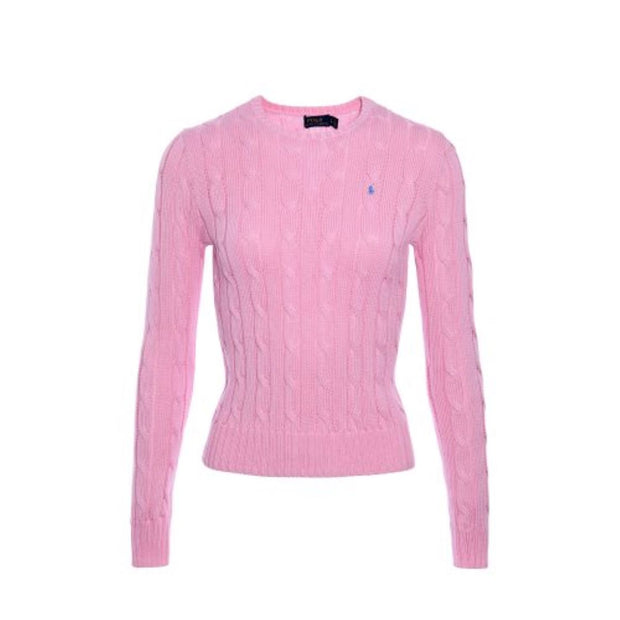 Rosa Cable Knit Cotton Sweater - Stilshoppen