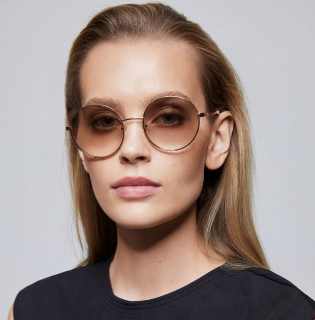 Rose Gold Grace Tinted Readers - Stilshoppen