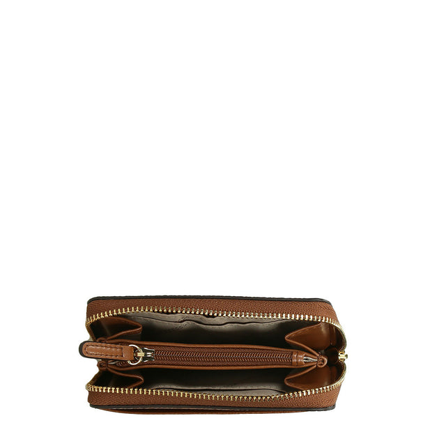 Cognac SM Za Coin Card Case - Stilshoppen