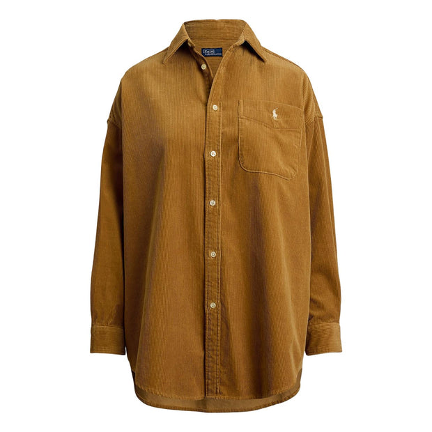 Tan Sport Shirt - Stilshoppen