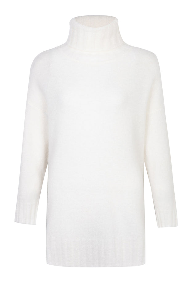 Cream Cindy Sweater - Stilshoppen