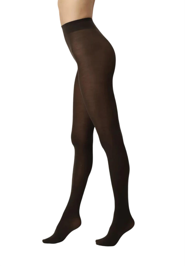 Brun Oroblu Nivces Fine Wool Tights