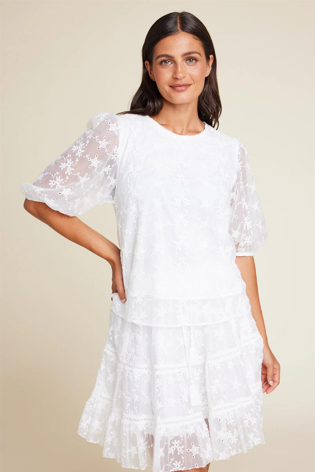 Isabel Embroidery top