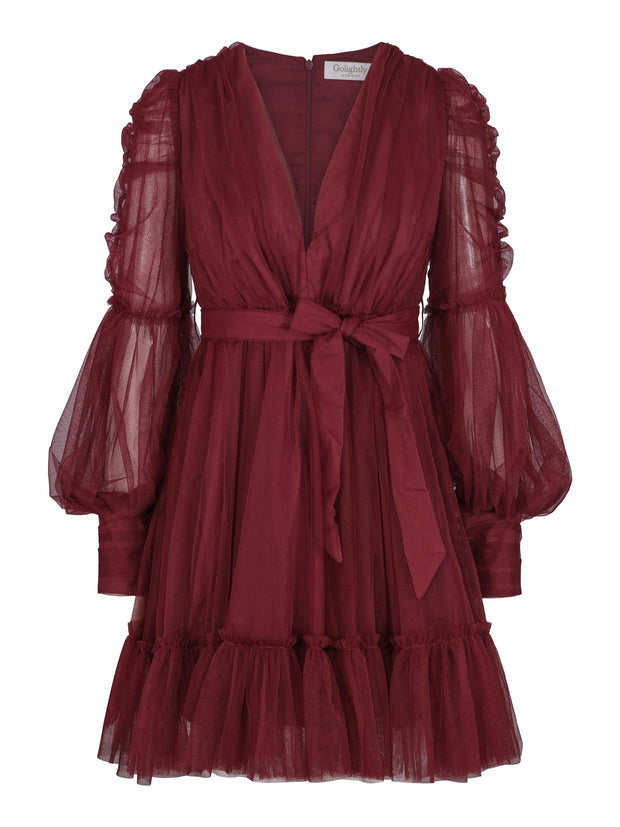 Bordeaux Aurora Dress - Stilshoppen
