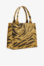 Large Easy Shopper Pocket Print Zebra - Stilshoppen