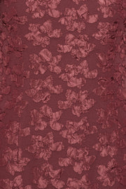 Jacquard Midi Puffy Dress - Stilshoppen