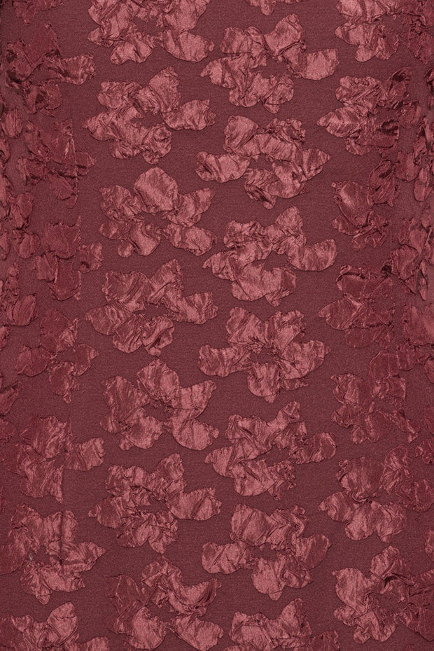 Jacquard Midi Puffy Dress - Stilshoppen