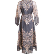Sort Aspyn Long Dress - Stilshoppen