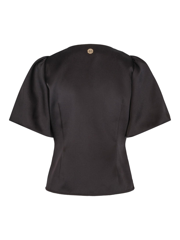 Sort Fashion Blouse - Stilshoppen