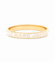 Cream/gull The Medallion LG bangle - Stilshoppen