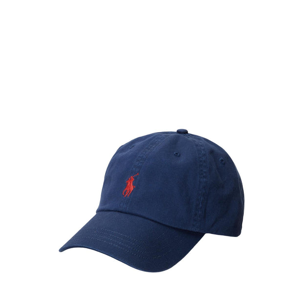 Marineblå Cotton Chino Ball Cap - Stilshoppen