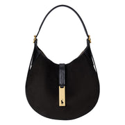 Sort Polo ID Shoulder Bag Small - Stilshoppen