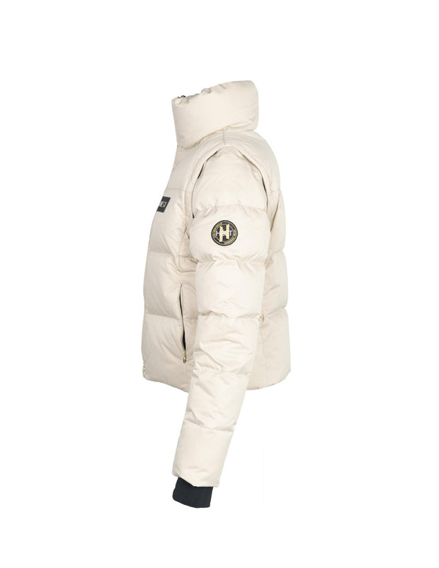 Beige Edda Down Jacket/Vest - Stilshoppen