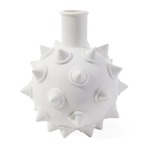 Hvit Charade Studded Bud Vase