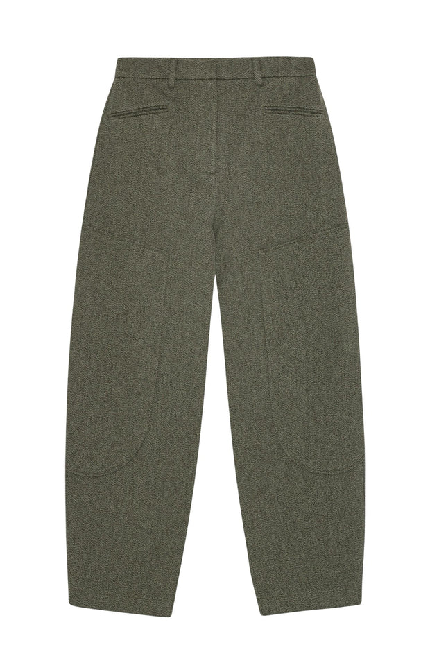 Oliven Mouline Suiting Curved Pants - Stilshoppen