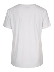 Hvit Basic Tee