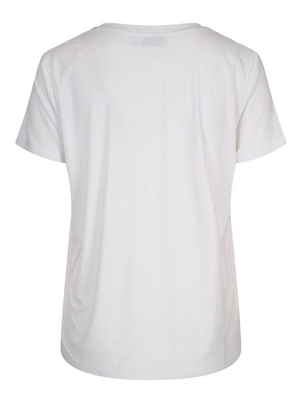 Hvit Basic Tee