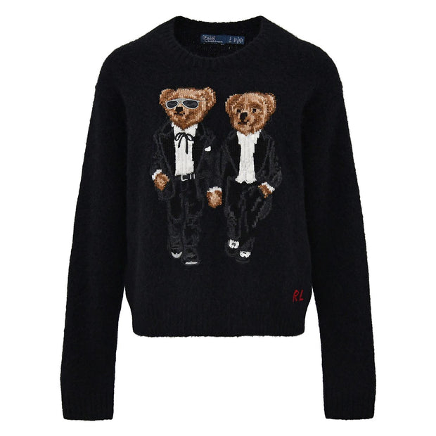 Black Multi Pullover Sweater